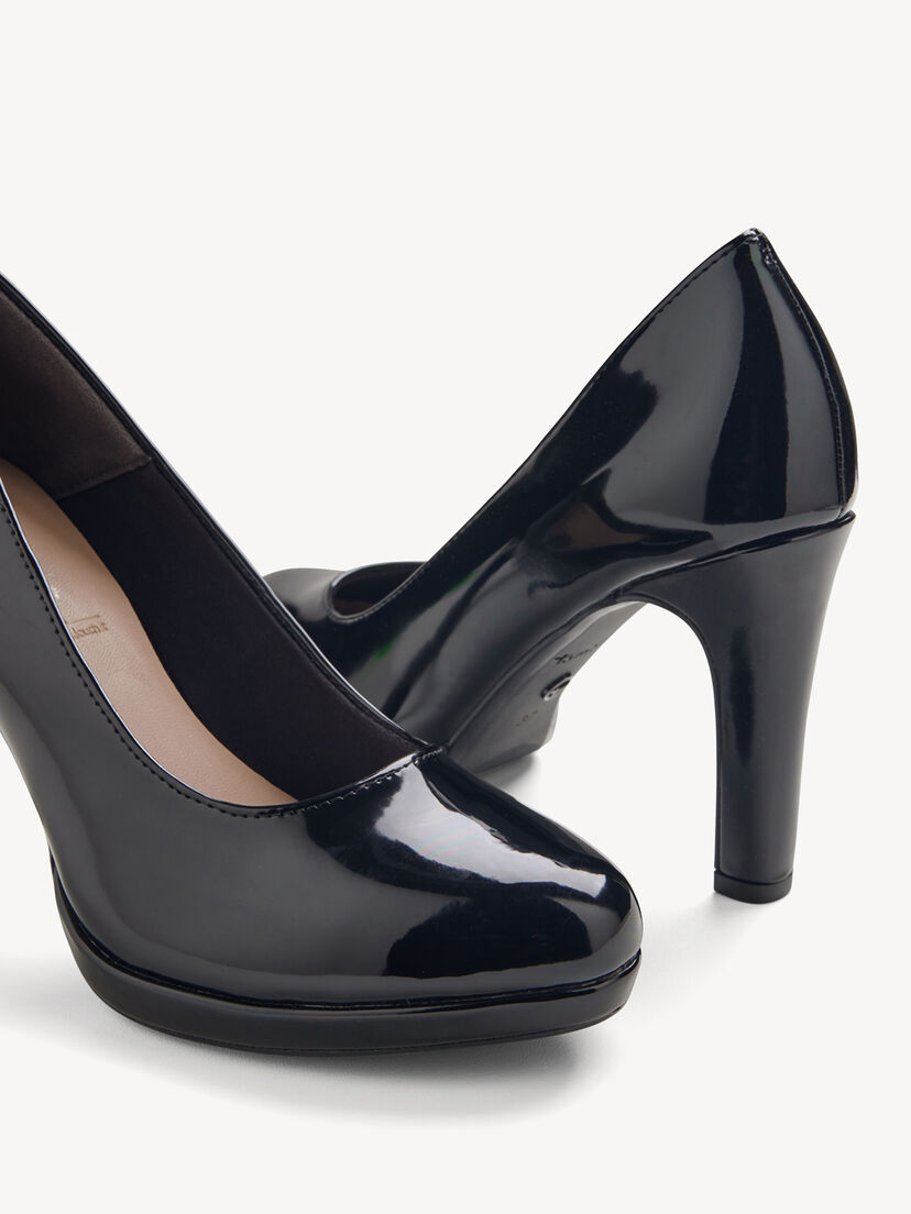 Pumps - zwart, BLACK PATENT, hi-res