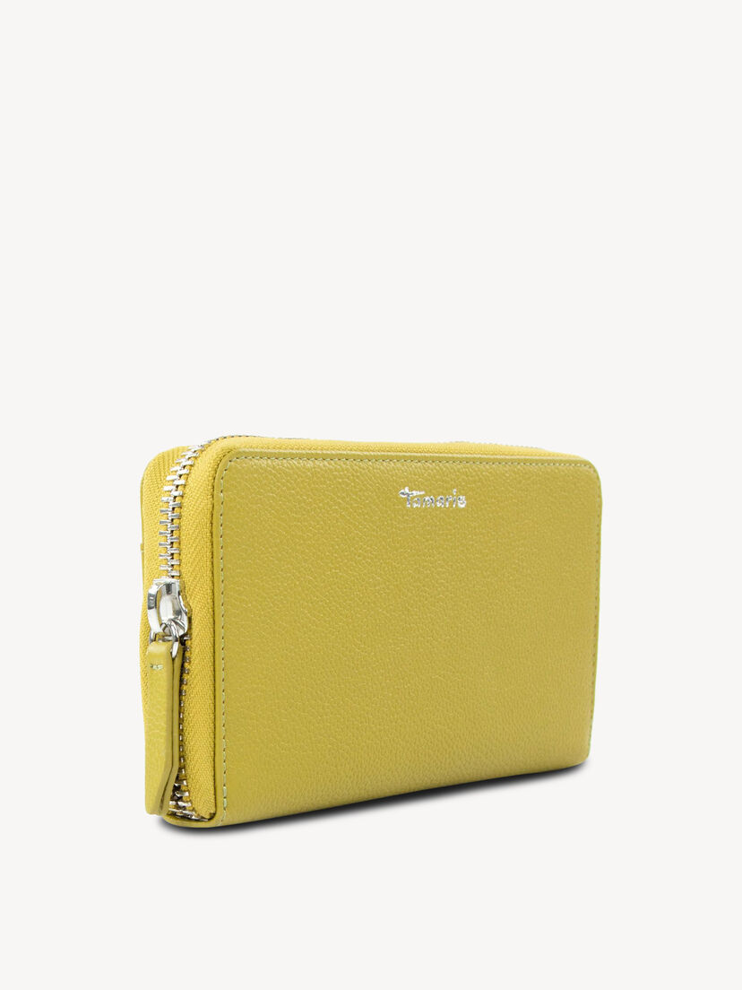 Leren Portemonnee - groen, oliv oil, hi-res