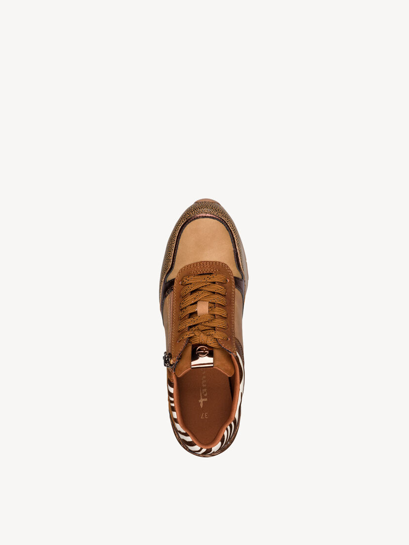Sneaker - bruin, COGNAC COMB, hi-res