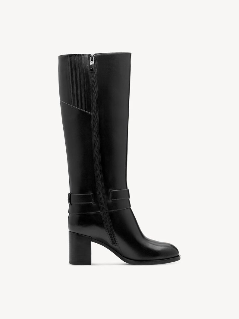 Stiefel, BLACK LEATHER, hi-res