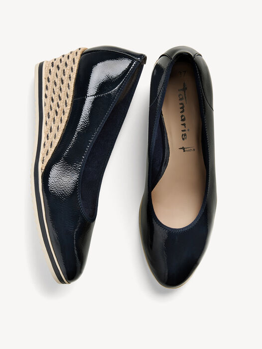 Sleehakpumps, NAVY, hi-res