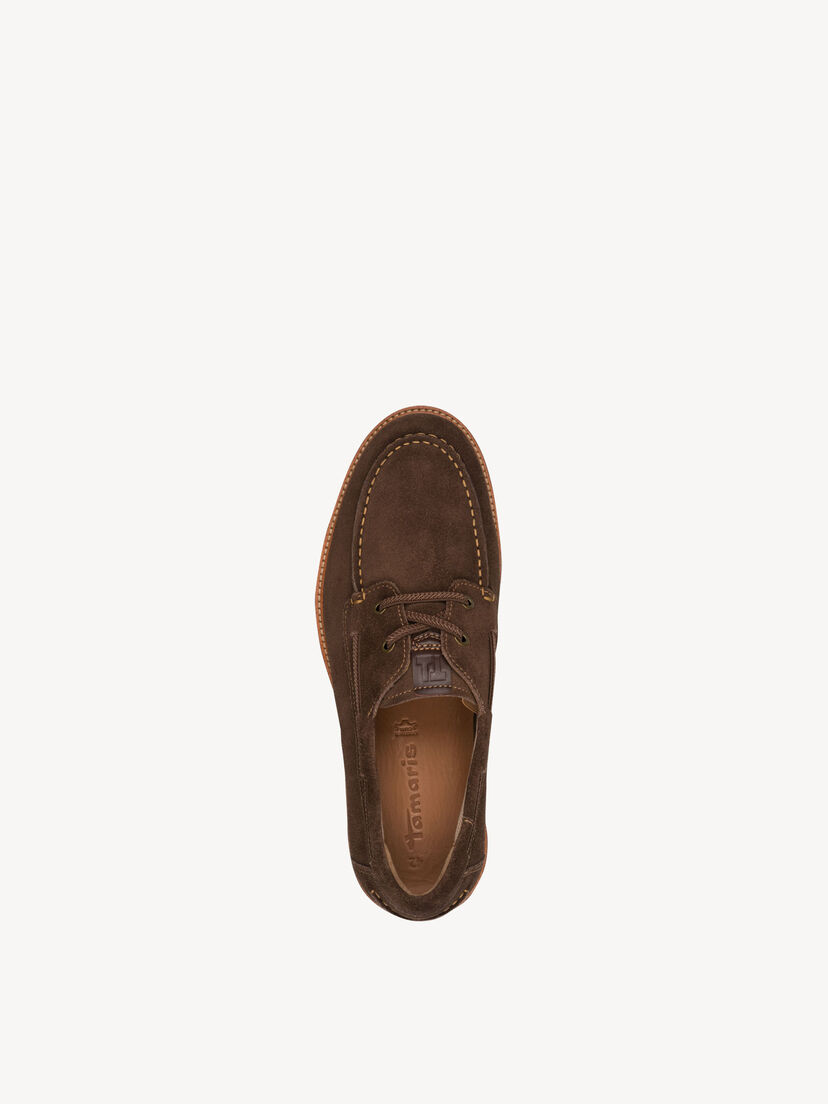 Leren Lage schoen - bruin, BROWN, hi-res