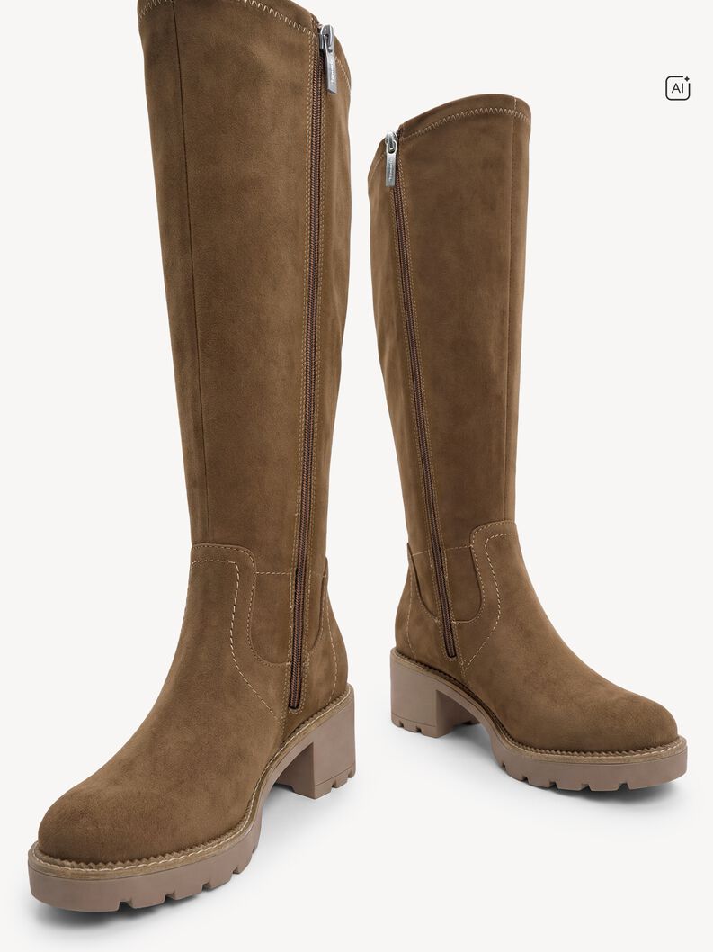 Bottes - marron doublure chaude, CAPPUCCINO, hi-res