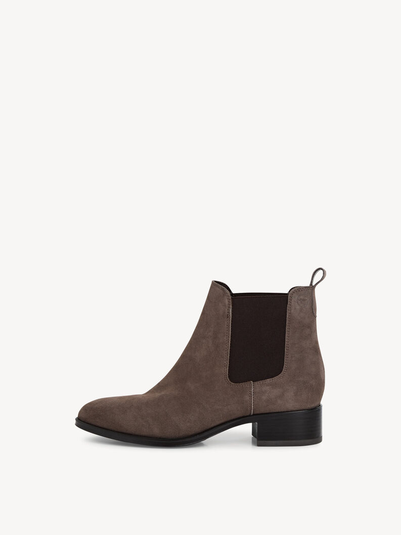 Leder Chelsea Boot - braun, TAUPE SUEDE, hi-res