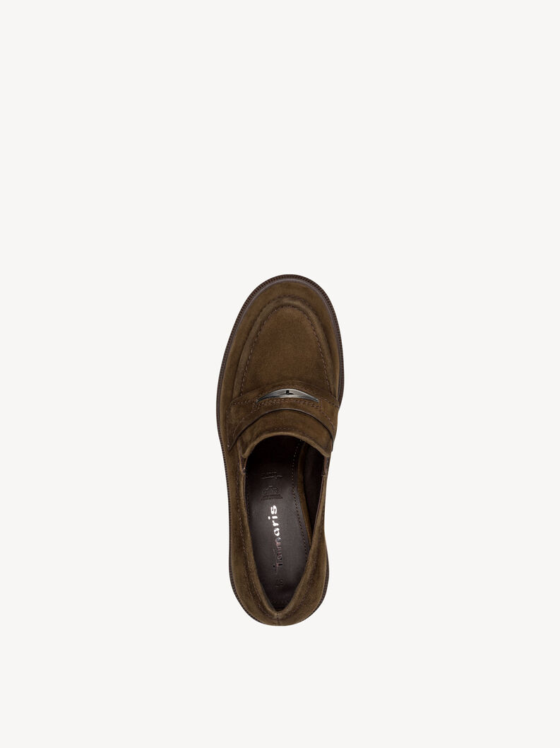 Trotteur en cuir - marron, TOBACCO, hi-res