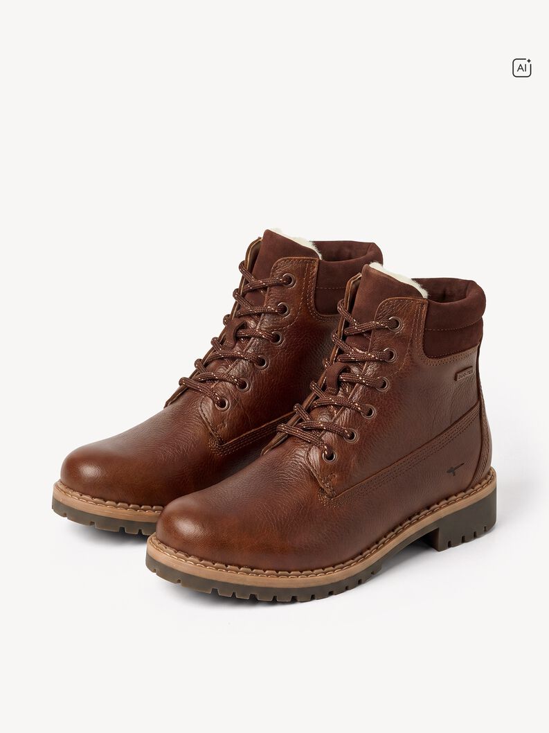 Stivaletti, COGNAC LEATHER, hi-res