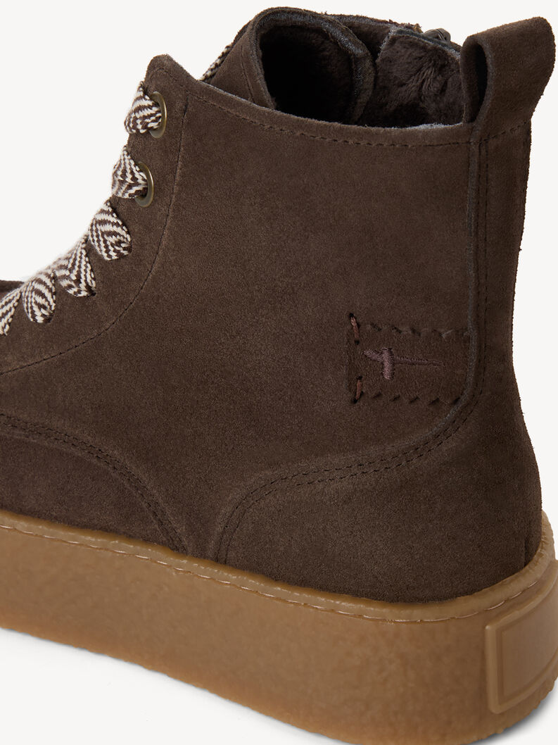 Lederstiefelette - braun, MOCCA, hi-res