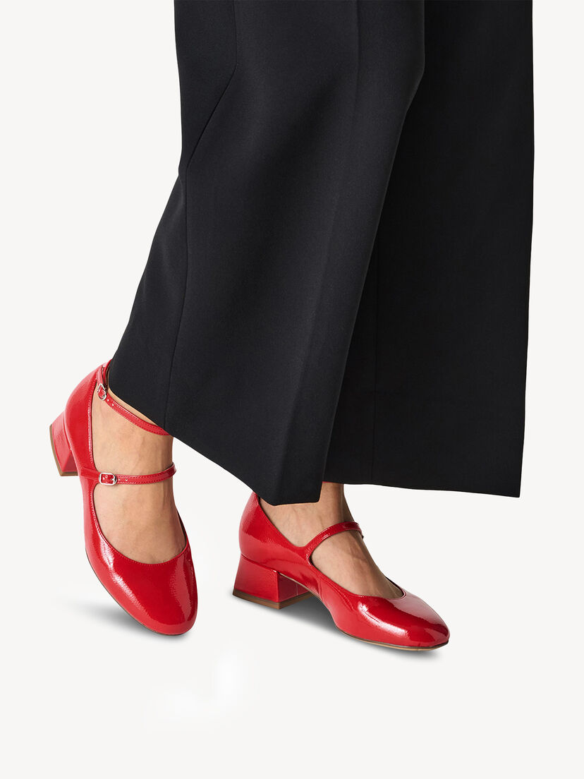 Pumps, RED, hi-res