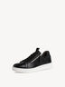 Ledersneaker - schwarz, BLACK, hi-res