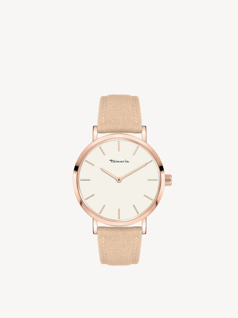Horloge - beige, beige, hi-res