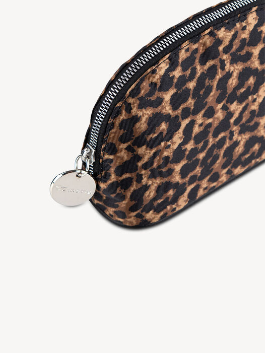 Kosmetiktasche, black/brown, hi-res