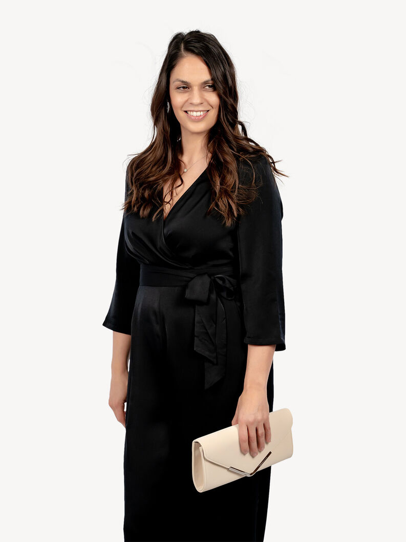 Clutch bag - beige, cream, hi-res