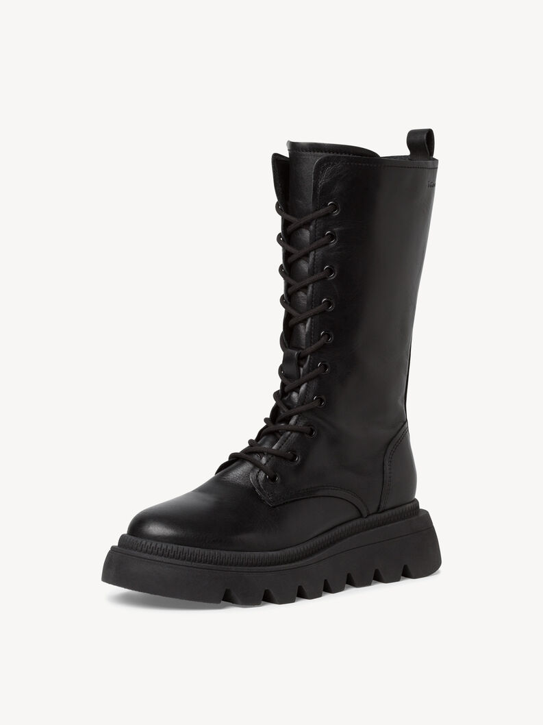 Stivaletti - nero, BLACK LEATHER, hi-res