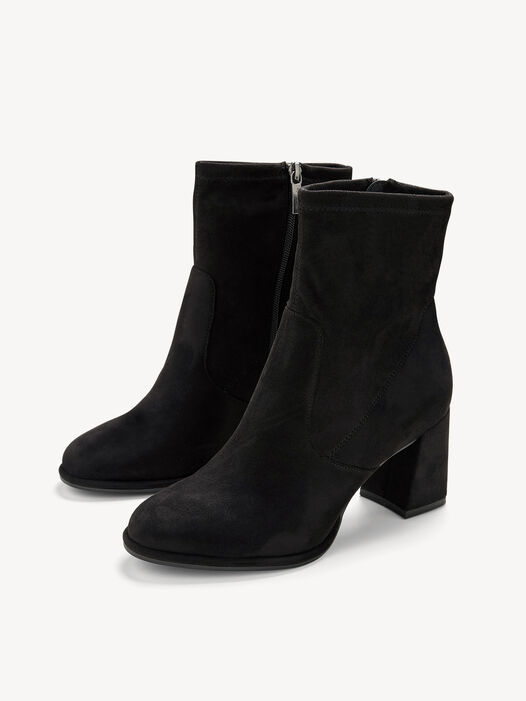 Enkellaarsje, BLACK SUEDE, hi-res