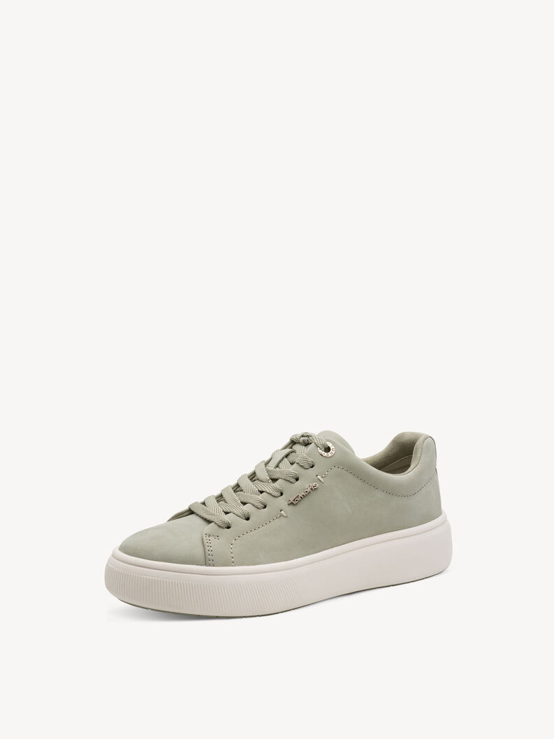 Ledersneaker - gr&uuml;n, SAGE NUBUC, hi-res