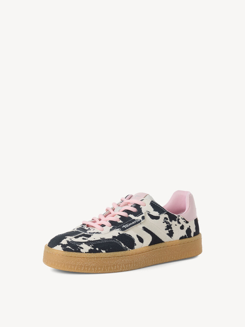 Leren Sneaker - wit, COW, hi-res