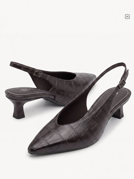 Slingpumps, MOCCA CROCO, hi-res