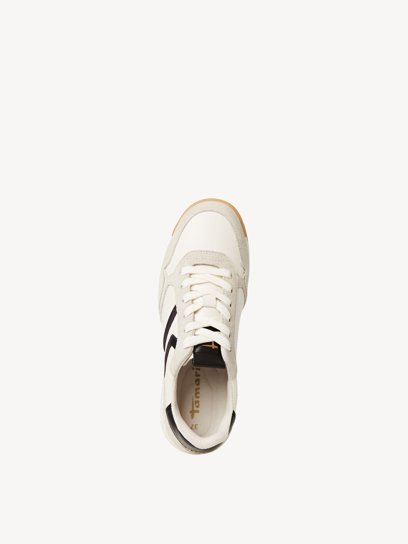 Leren Sneaker - beige, IVORY COMB, hi-res