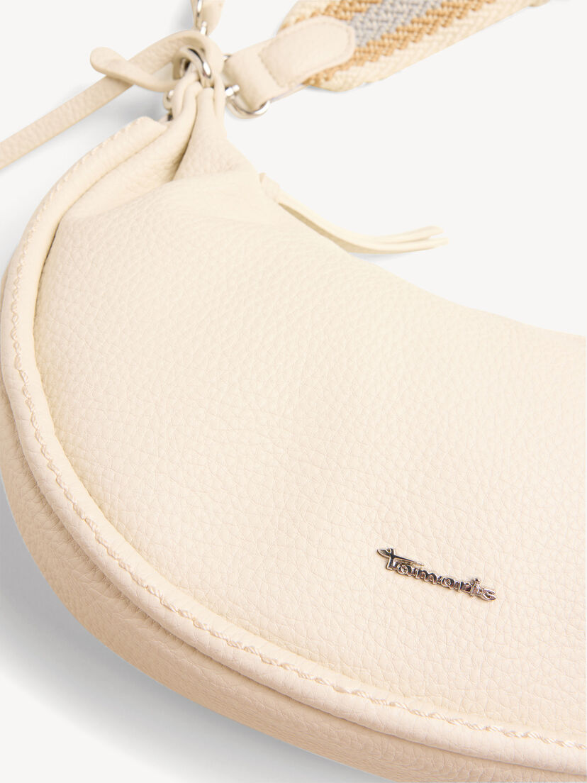 Handtas - grijs, ecru, hi-res