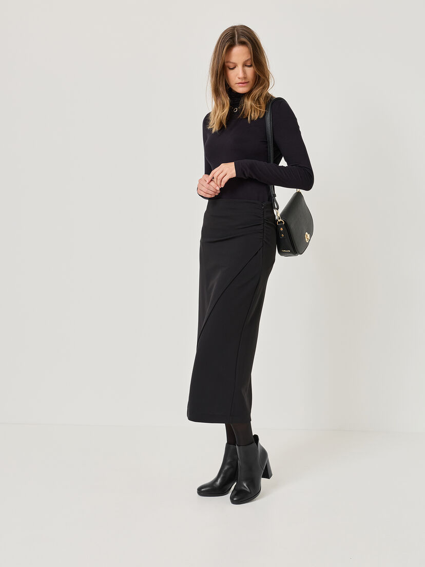 Enkellaarsje - zwart, BLACK MATT, hi-res