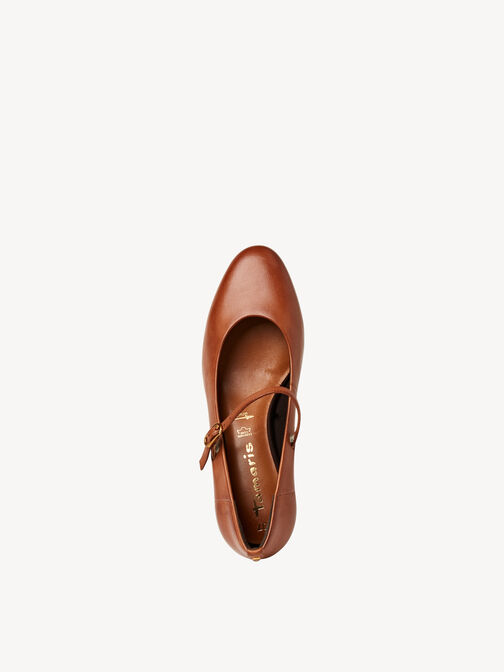 Pumps, COGNAC LEATHER, hi-res