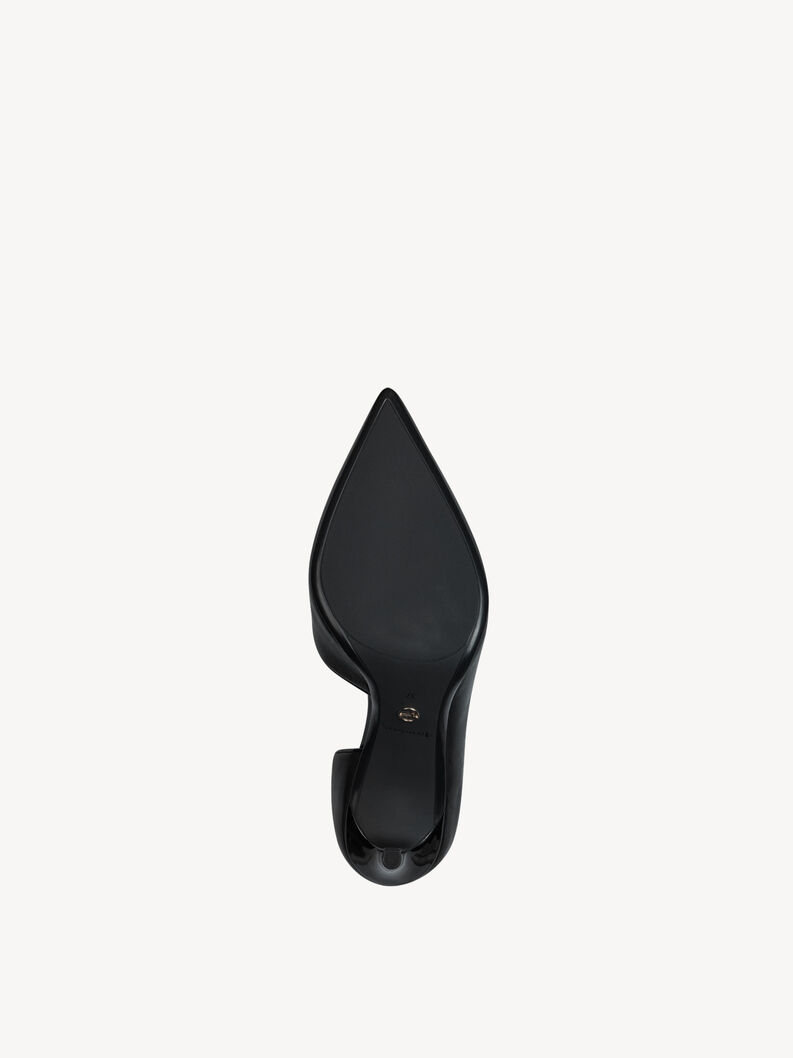 Pumps - schwarz, BLACK LEATHER, hi-res