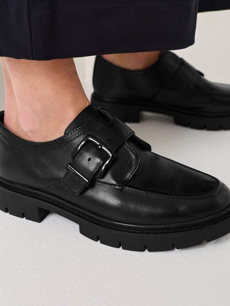 Slipper, BLACK NAPPA, hi-res