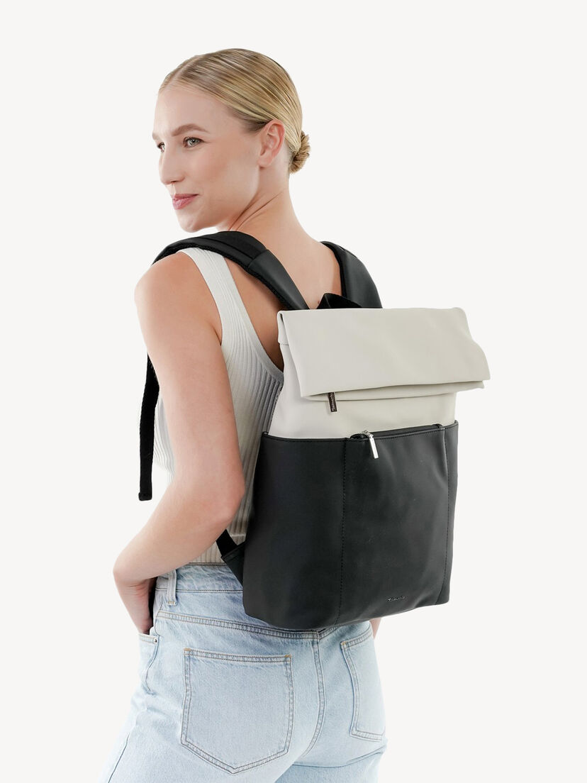 Rugzak, black/beige, hi-res