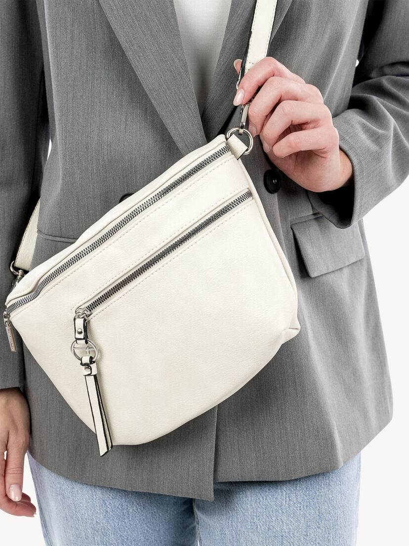 Gordeltas - grijs, ecru, hi-res