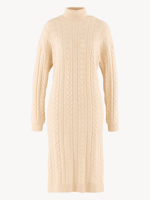 Strickkleid, Tapioca Melange, hi-res