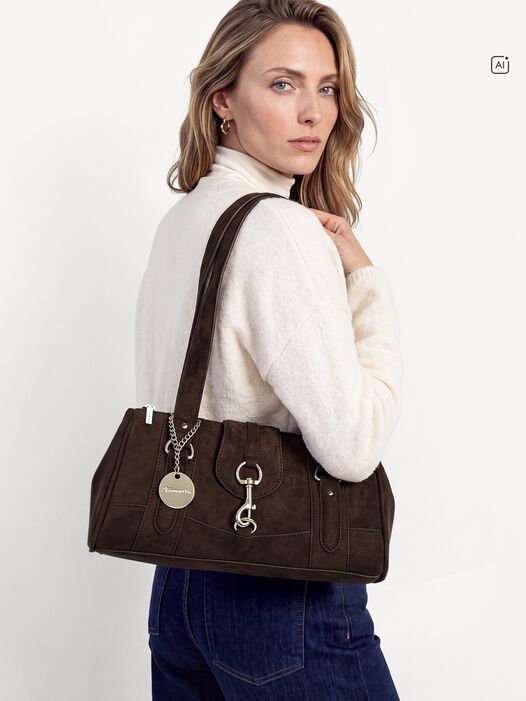 Shopper, brown, hi-res
