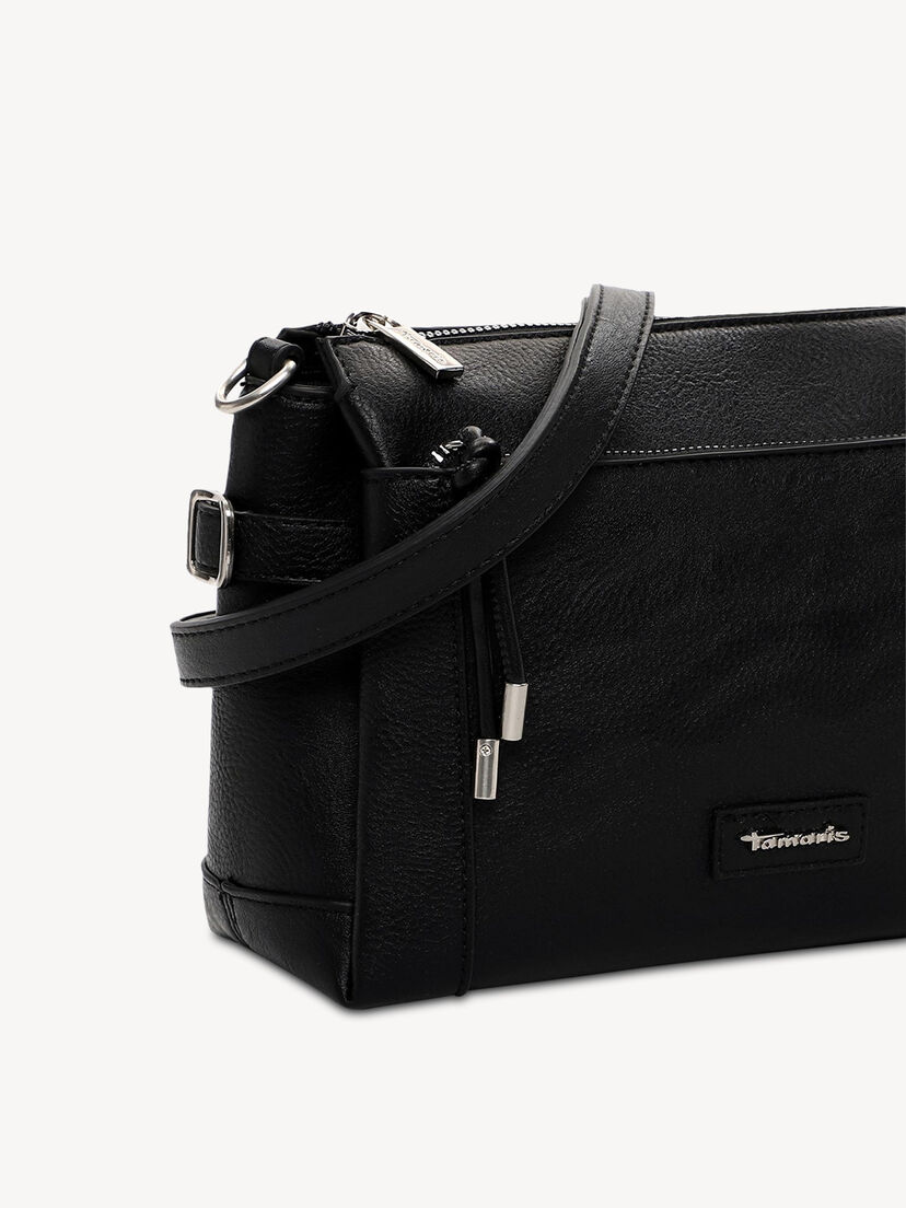 Schoudertas - zwart, black, hi-res