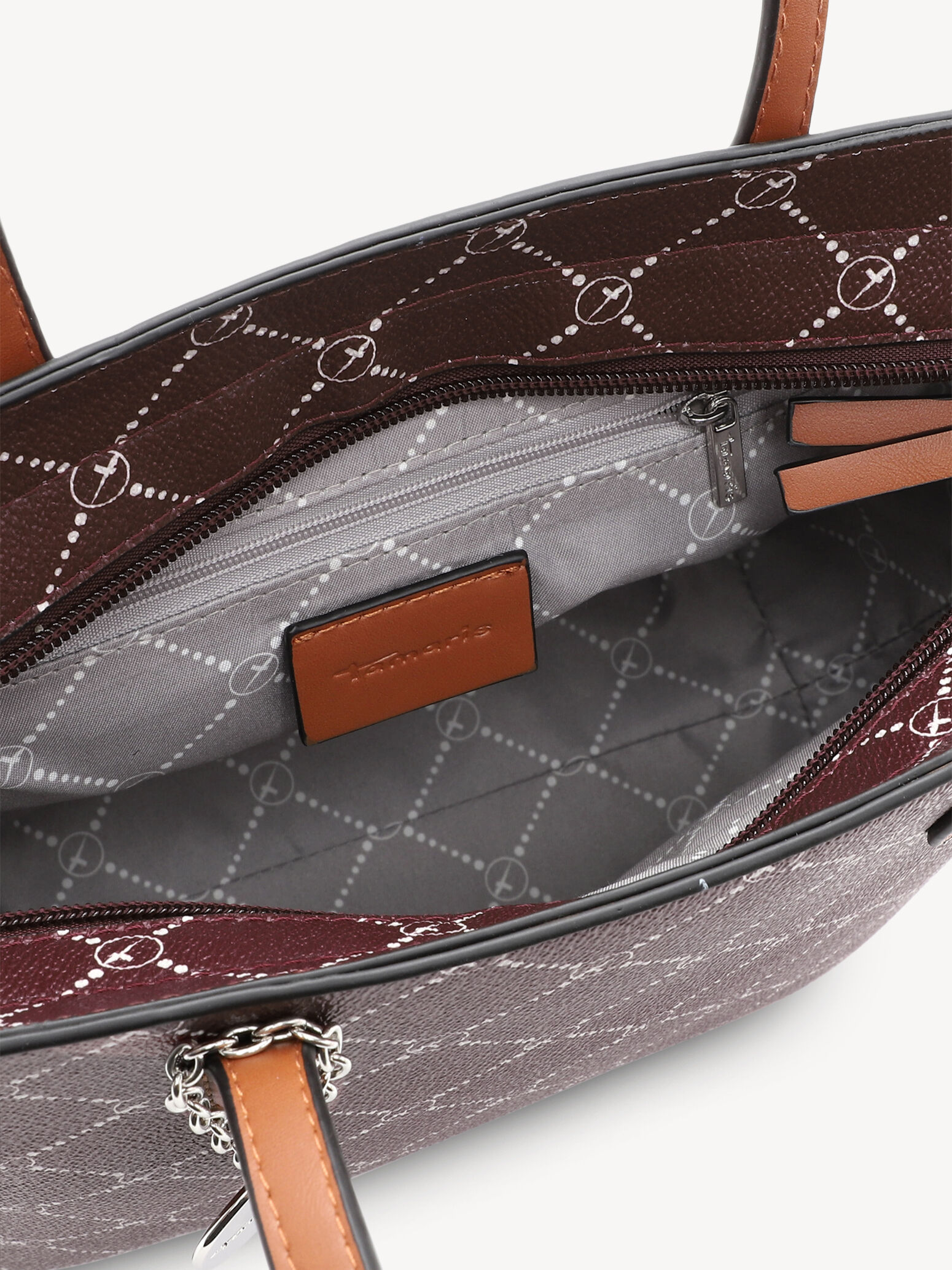 Tamaris Shopper ‚Liz‘ Damen Handtasche Mit Print – Längenverstellbarer Riemen, 25x23,5x12 Cm