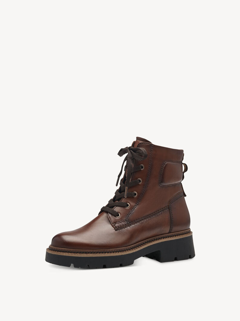 Botki - brązowy, koniak, hi-res