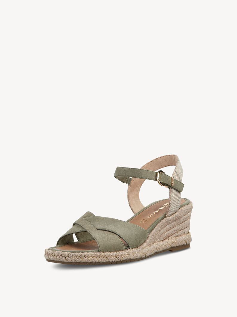 Heeled sandal - green, PISTACCHIO, hi-res