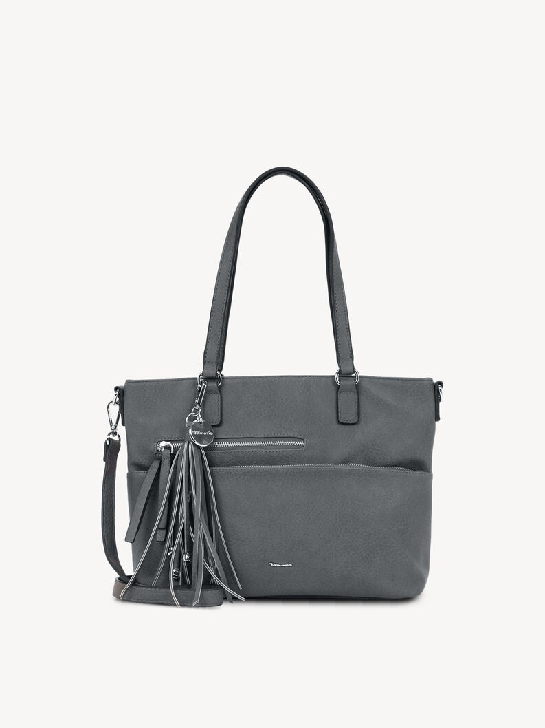 Sac cabas - gris, darkgrey, hi-res