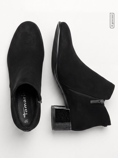 Bootie, BLACK COMB, hi-res