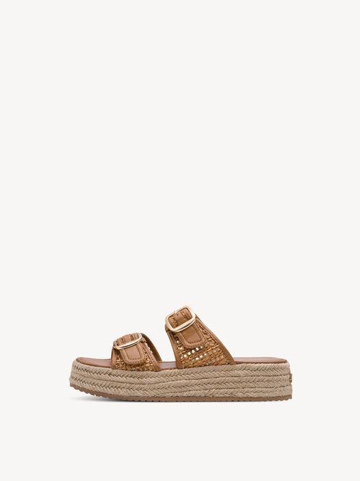 Slipper, cognac, hi-res