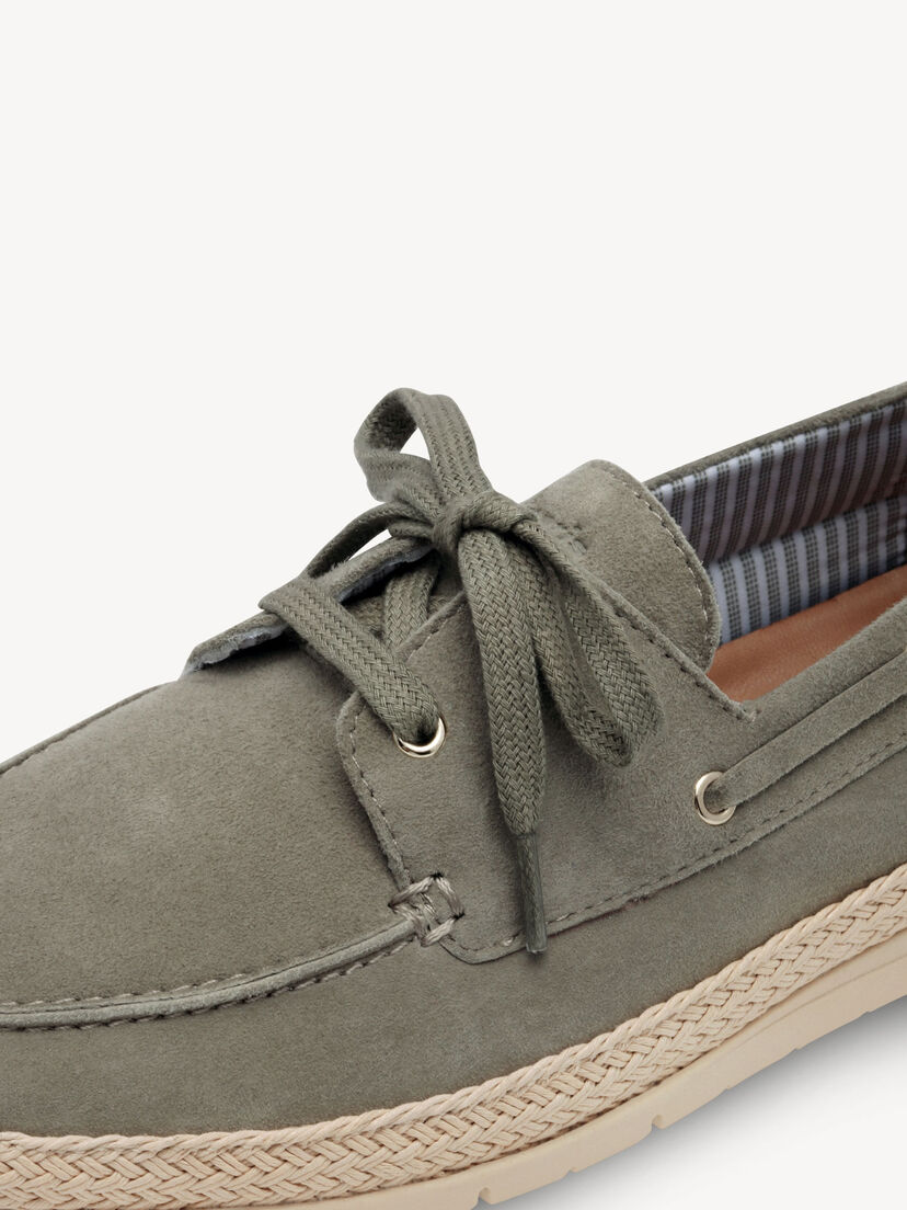 Leren Lage schoen - groen, SAGE, hi-res