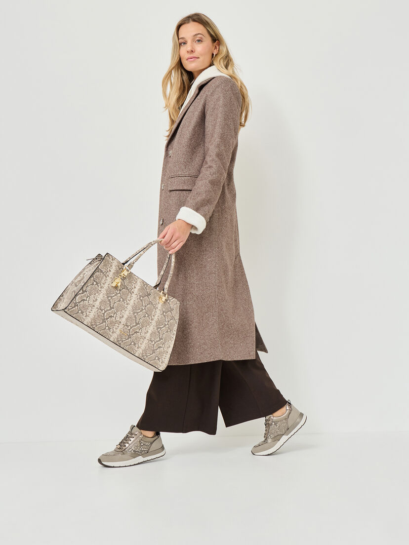 Sneaker, TAUPE/SNAKE, hi-res