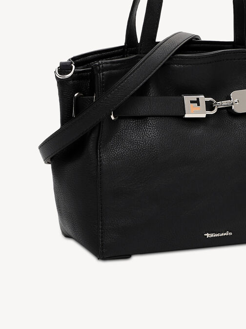 Shopping bag, black, hi-res