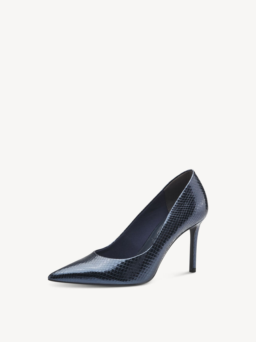 Pumps - blauw, NAVY METALLIC, hi-res