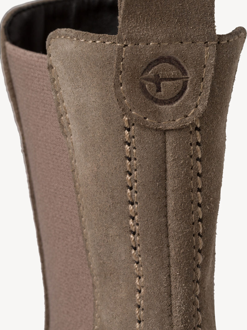 Leder Chelsea Boot - beige, TAUPE, hi-res