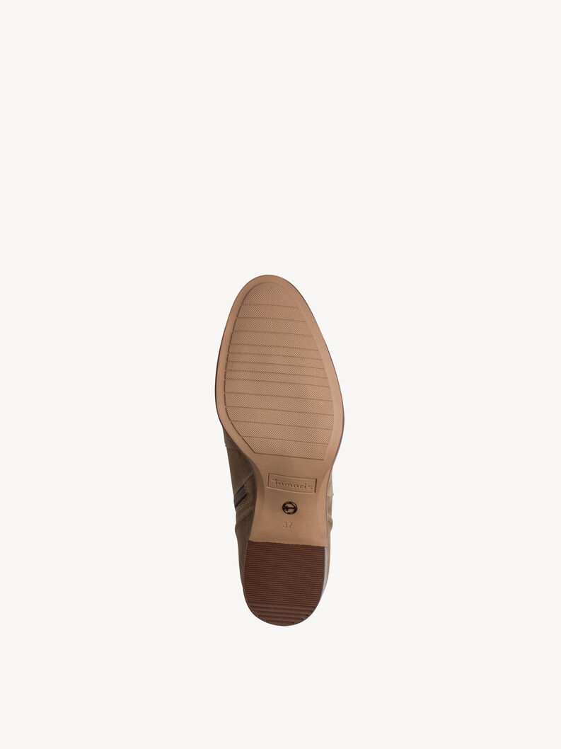 Bottine en cuir - marron, TAN, hi-res