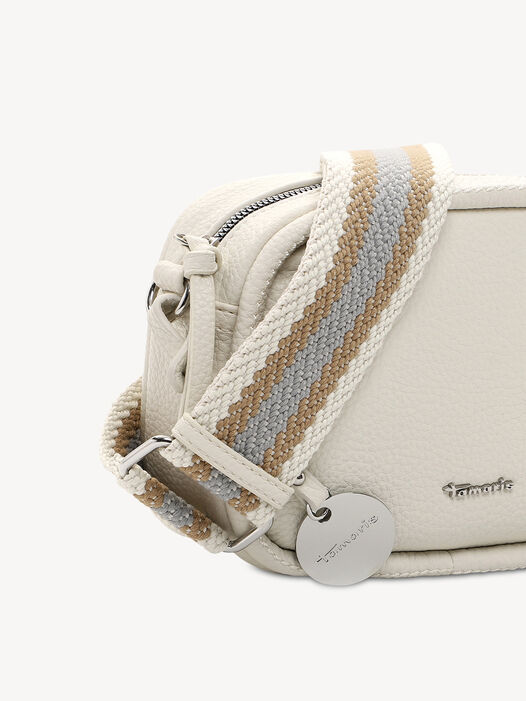 Schoudertas, ecru, hi-res