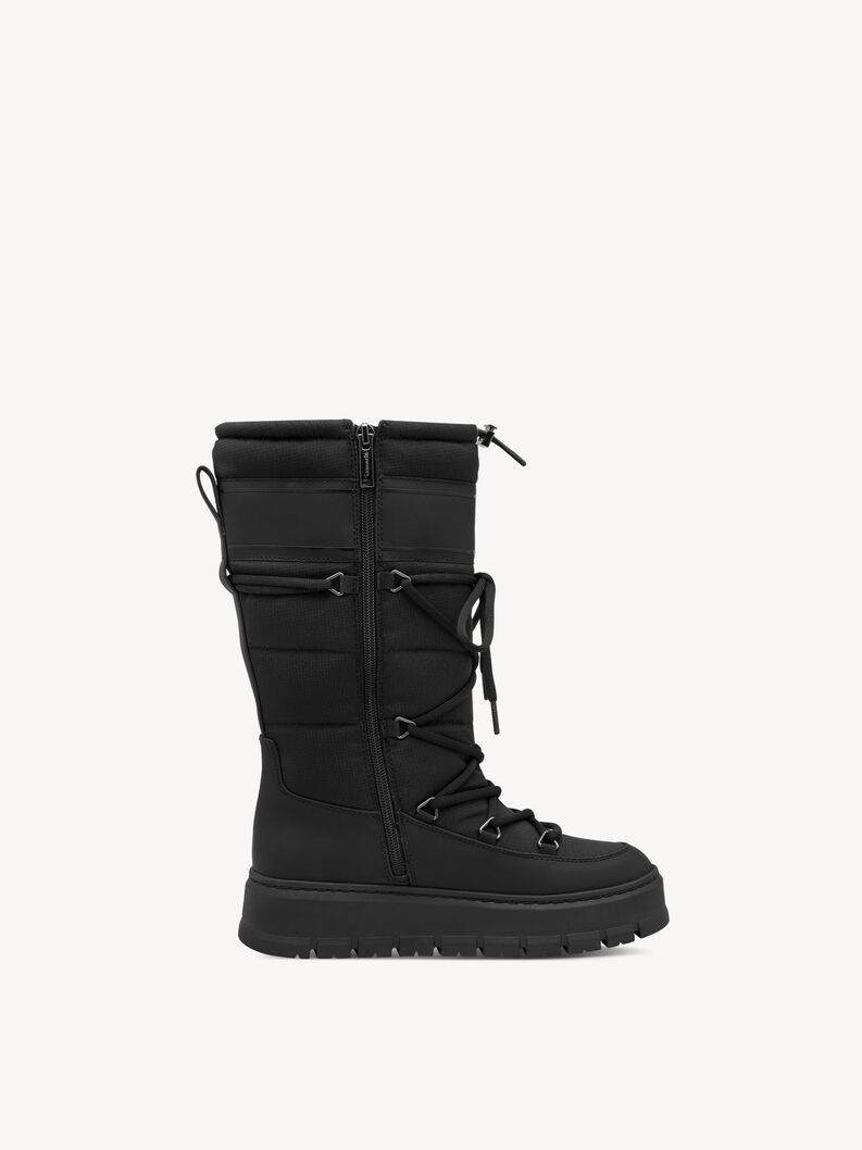 Stiefelette - schwarz Warmfutter, BLACK, hi-res