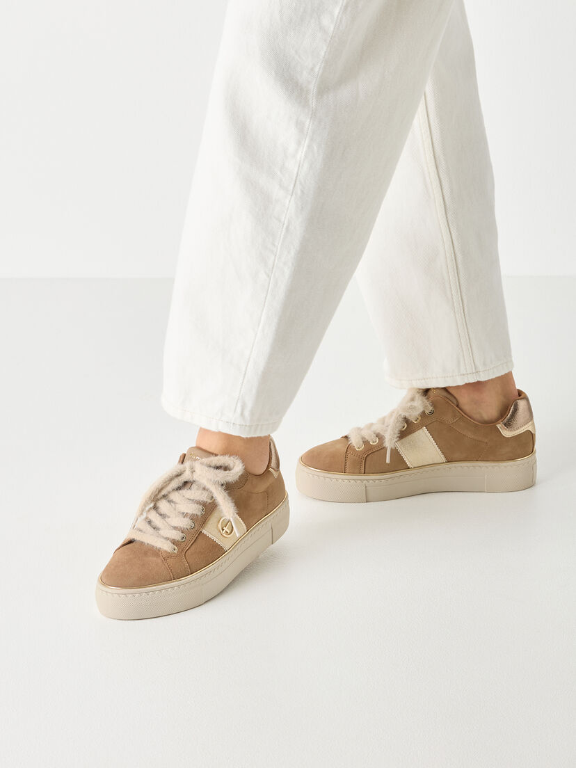 Sneaker - bruin, CAMEL SUEDE, hi-res