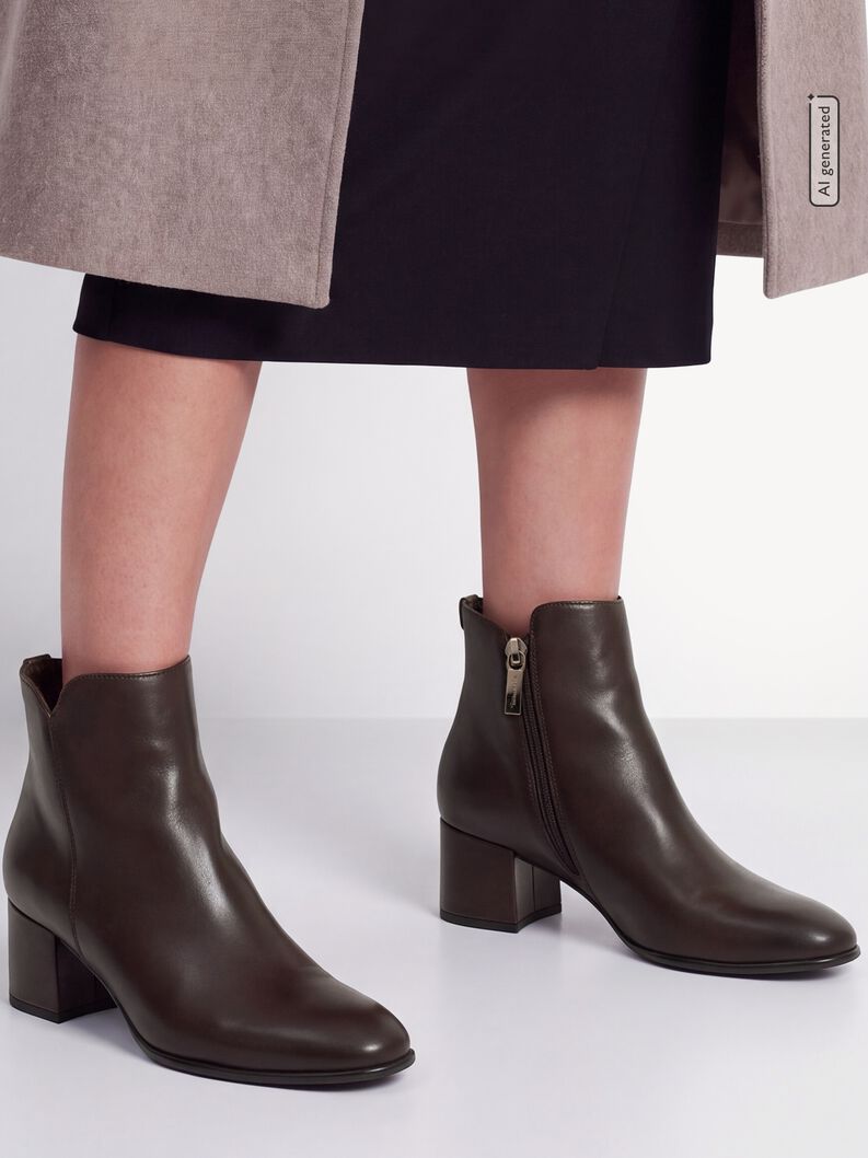 Bootie - brown, MAHOGANY, hi-res