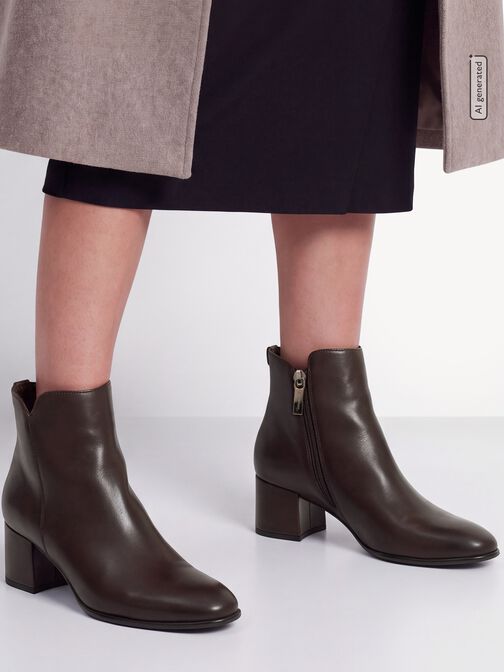 Bootie, MAHOGANY, hi-res