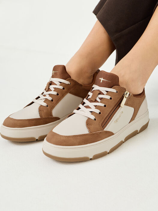 Sneaker, COGNAC COMB, hi-res